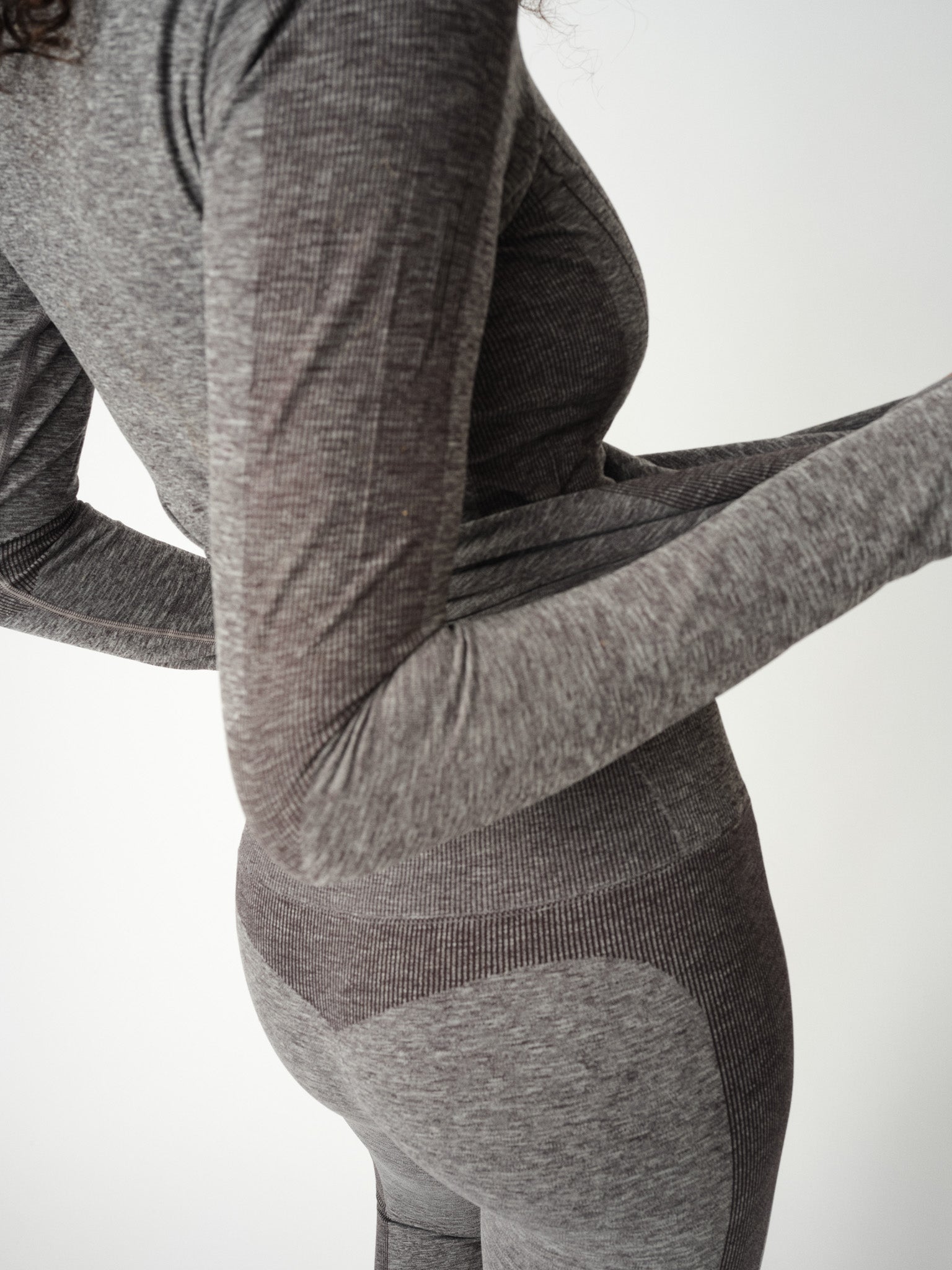 Modelshot / Grey Melange / Detail